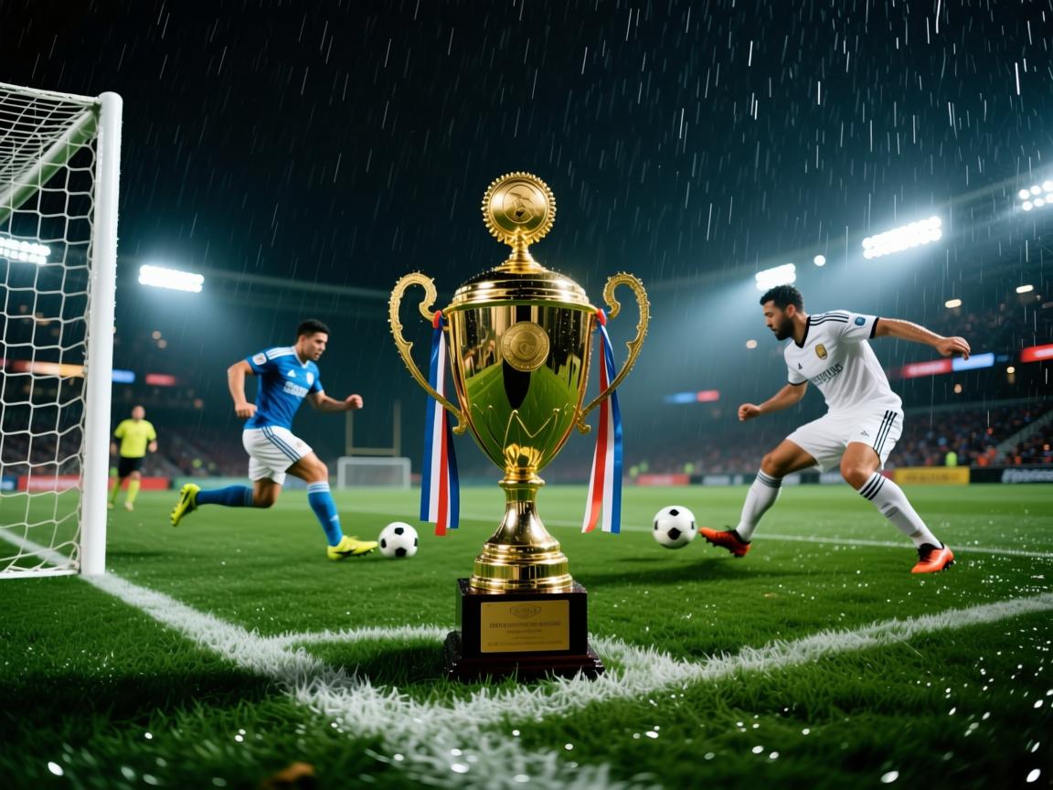 足球赛场焦点！阿根廷队对阵俄罗斯队，防守反击奏效，球队笑到最后